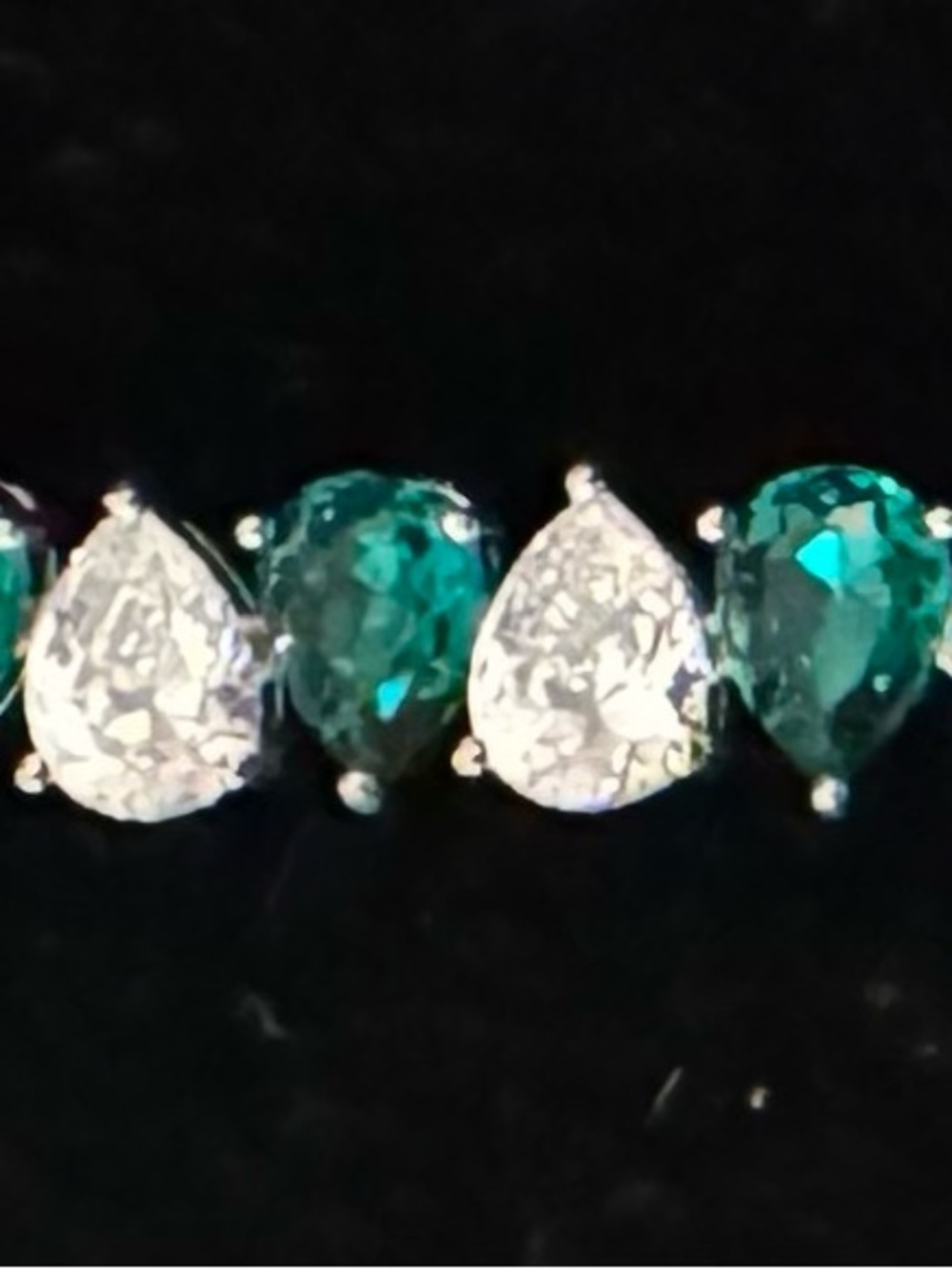 Park Lane “Frosted Frazier” Tennis Bracelet! NWOT! Has Been Altered!! - Picture 9 of 12